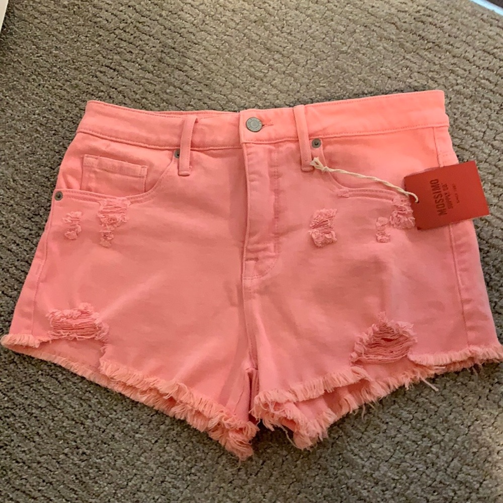 Mossimo Supply Co High Rise Denim Shorts